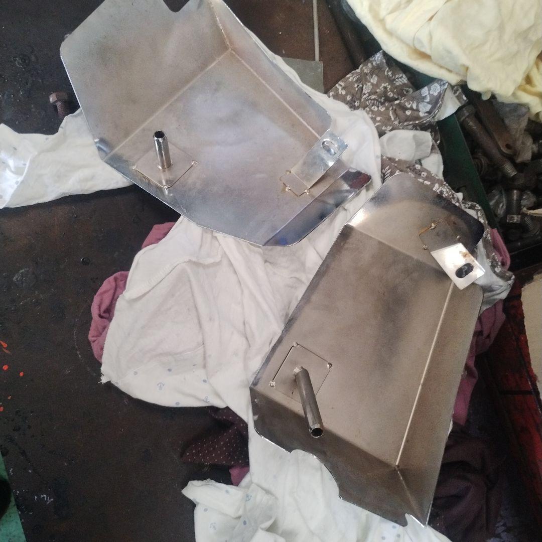 スティード400 BIKERS製サイドカバー