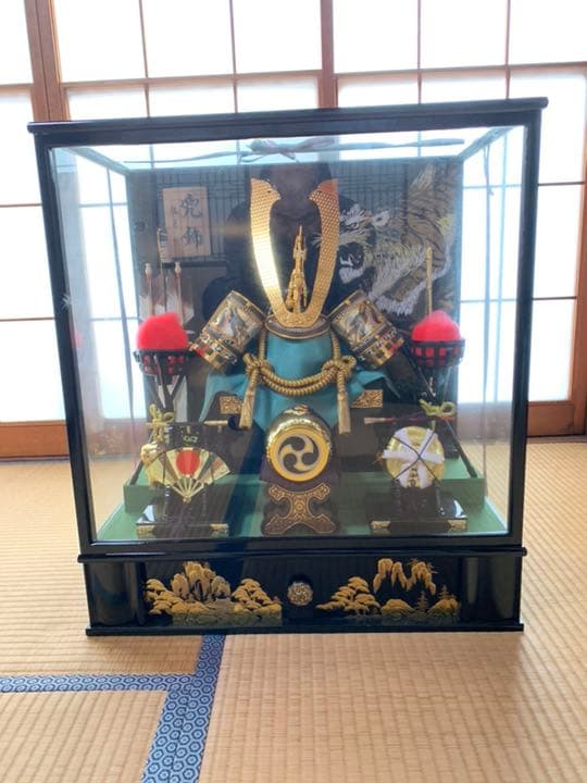 ５月人形彫金兜飾り