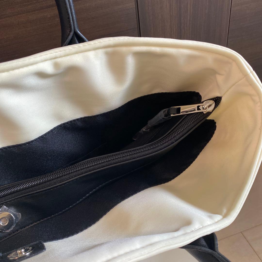 DANCE WITH DRAGON モノグラム ゴルフ トート　オフホワイト