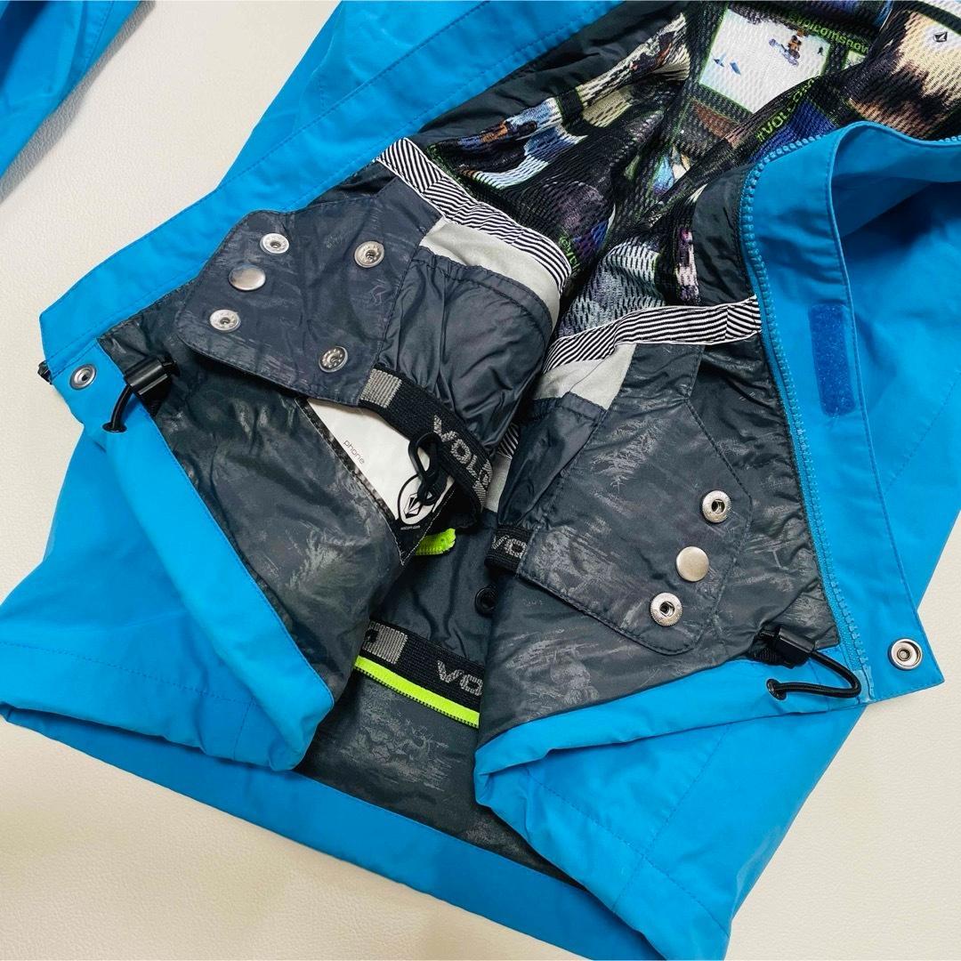 6694 ボルコム　ジャケット　ゴアテックス　スノボ　ブルー　メンズ