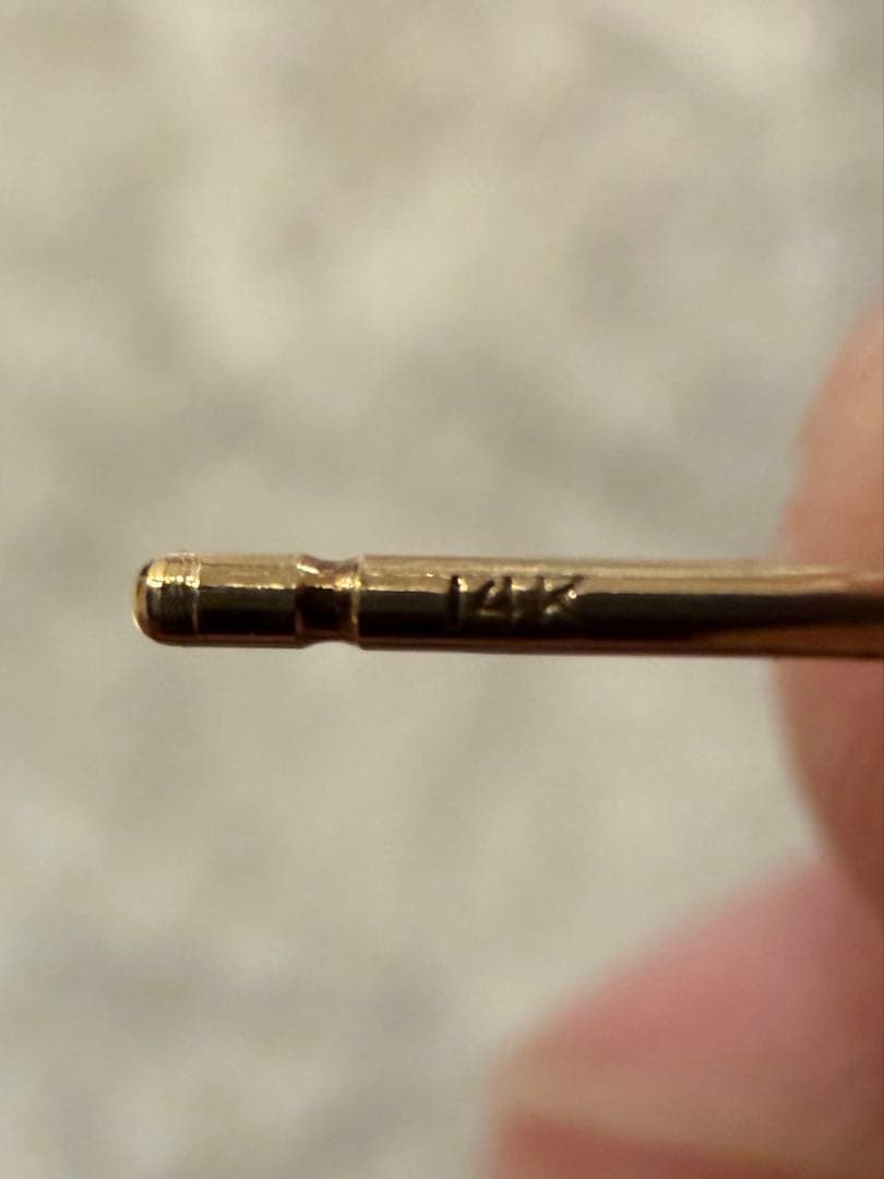 クロムハーツ　クロスボール　ピアス　ダイヤ