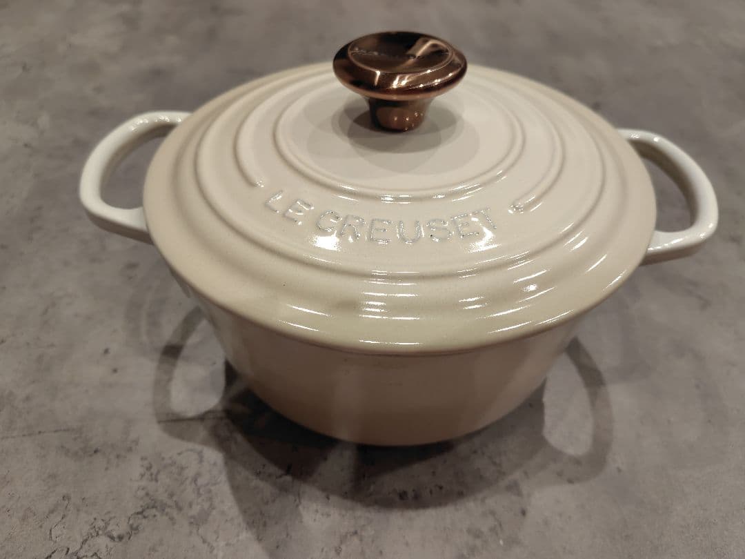 LE CREUSET メレンゲ 18cm 蓋付き