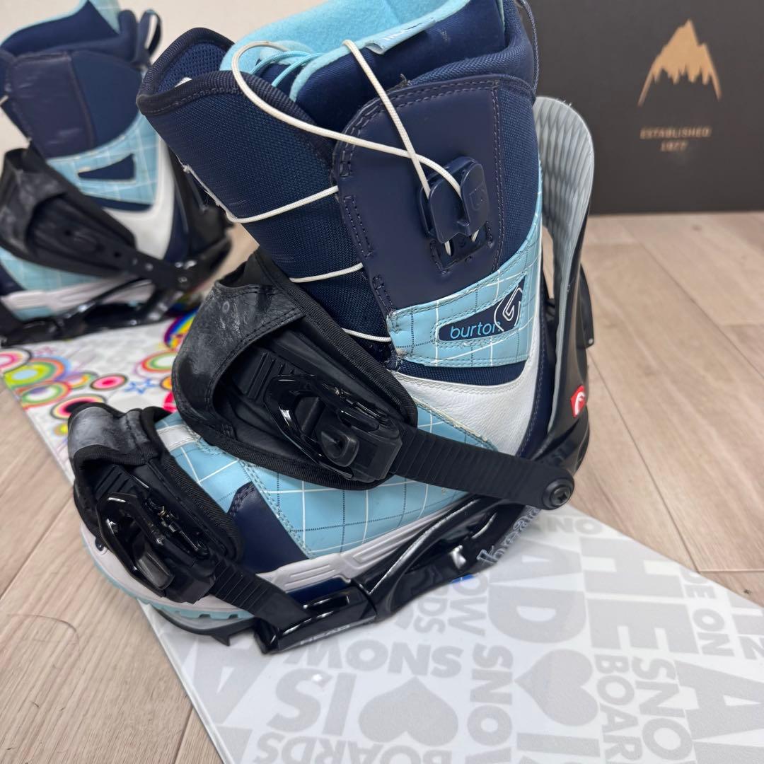 専用HEAD x Burton スノーボードセット 139cm バートン24cm