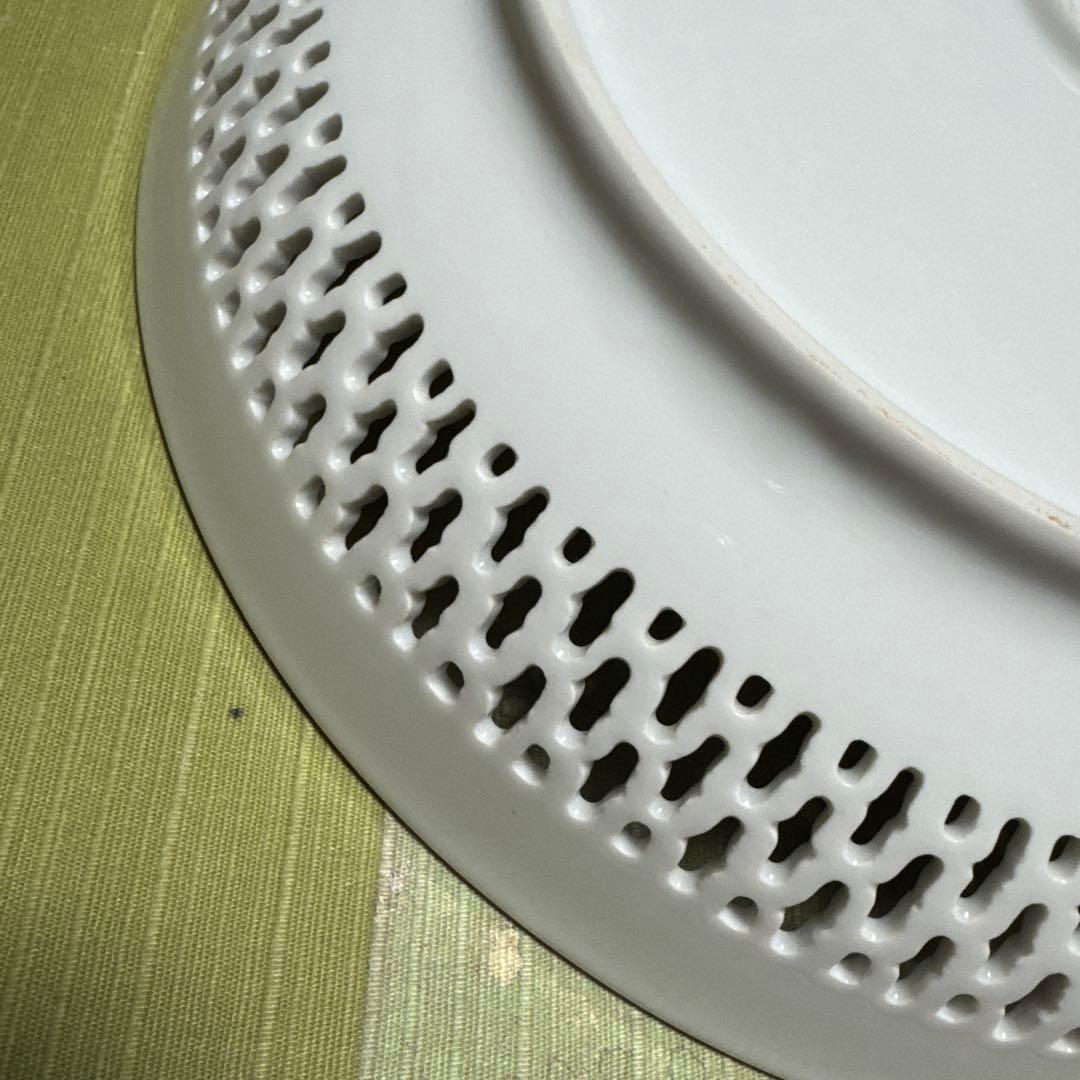 ヘレンド　ロスチャイルドバード　大型透かし彫りボウル　オープンワーク