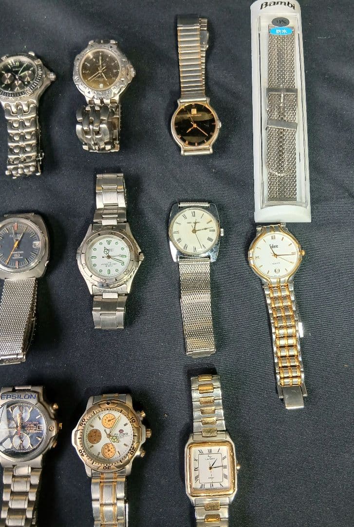 腕時計19点+バンド1点 まとめ売り「ジャンク」