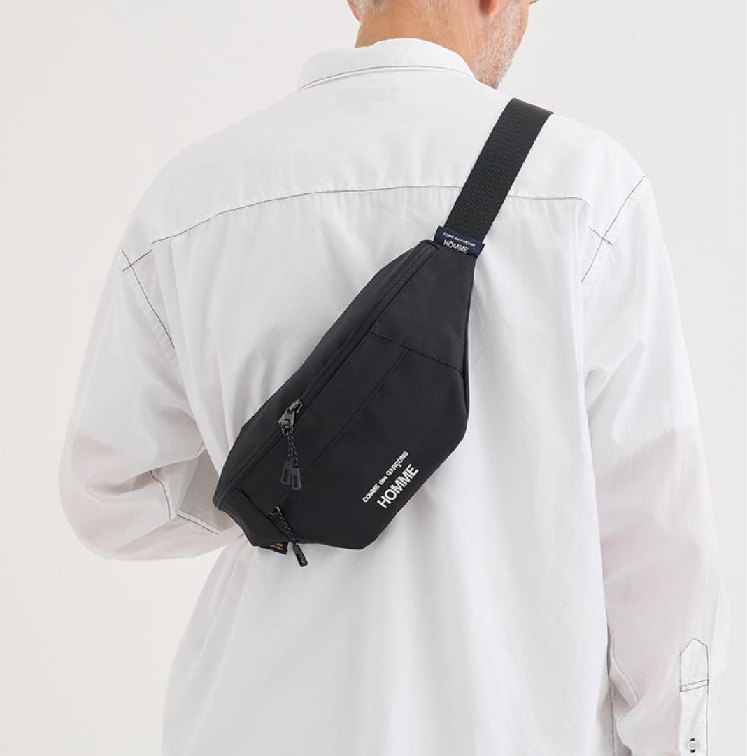 新品未使用COMME des GARÇONS HOMME ボディバッグ ブラック