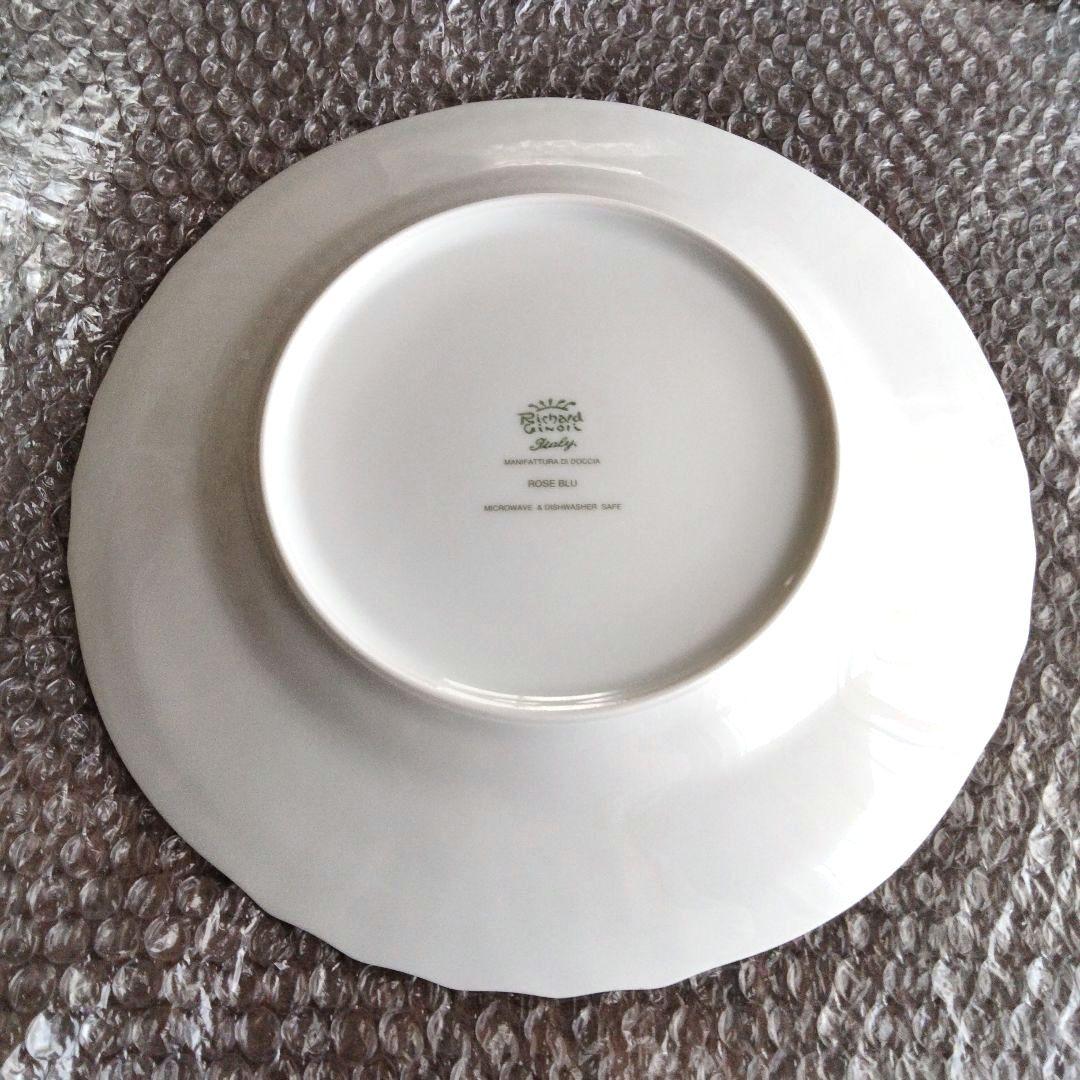【美品】リチャードジノリ ローズブループレート　 6点セット　26cm