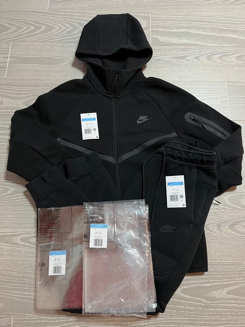 NIKE Tech Fleece セットアップ　ナイキ　テックフリース　ブラック