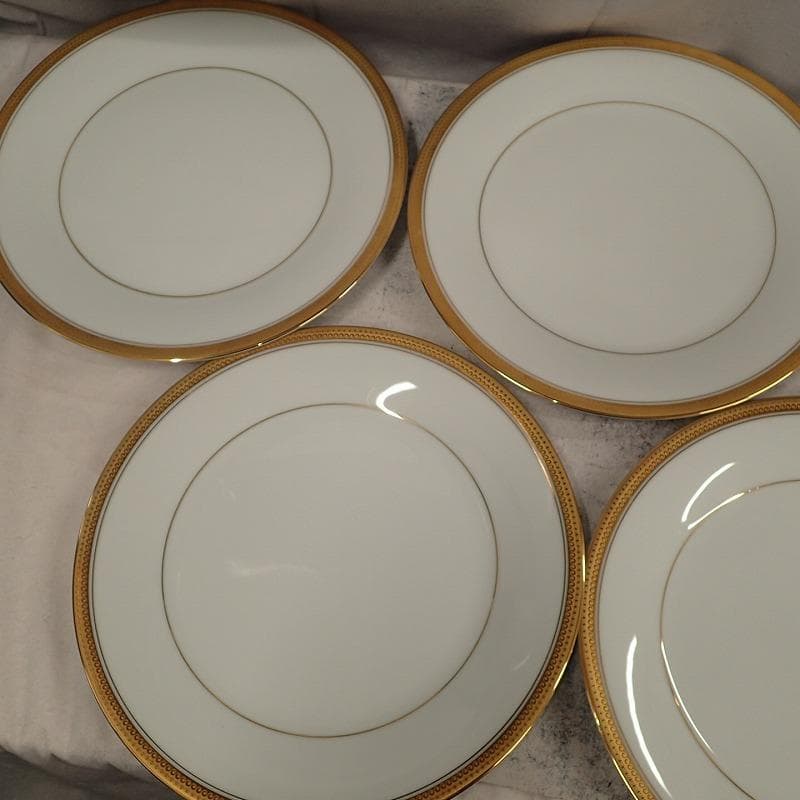 RU-6439　ノリタケ バルモラル　金彩大皿　27cm×5客 2026021