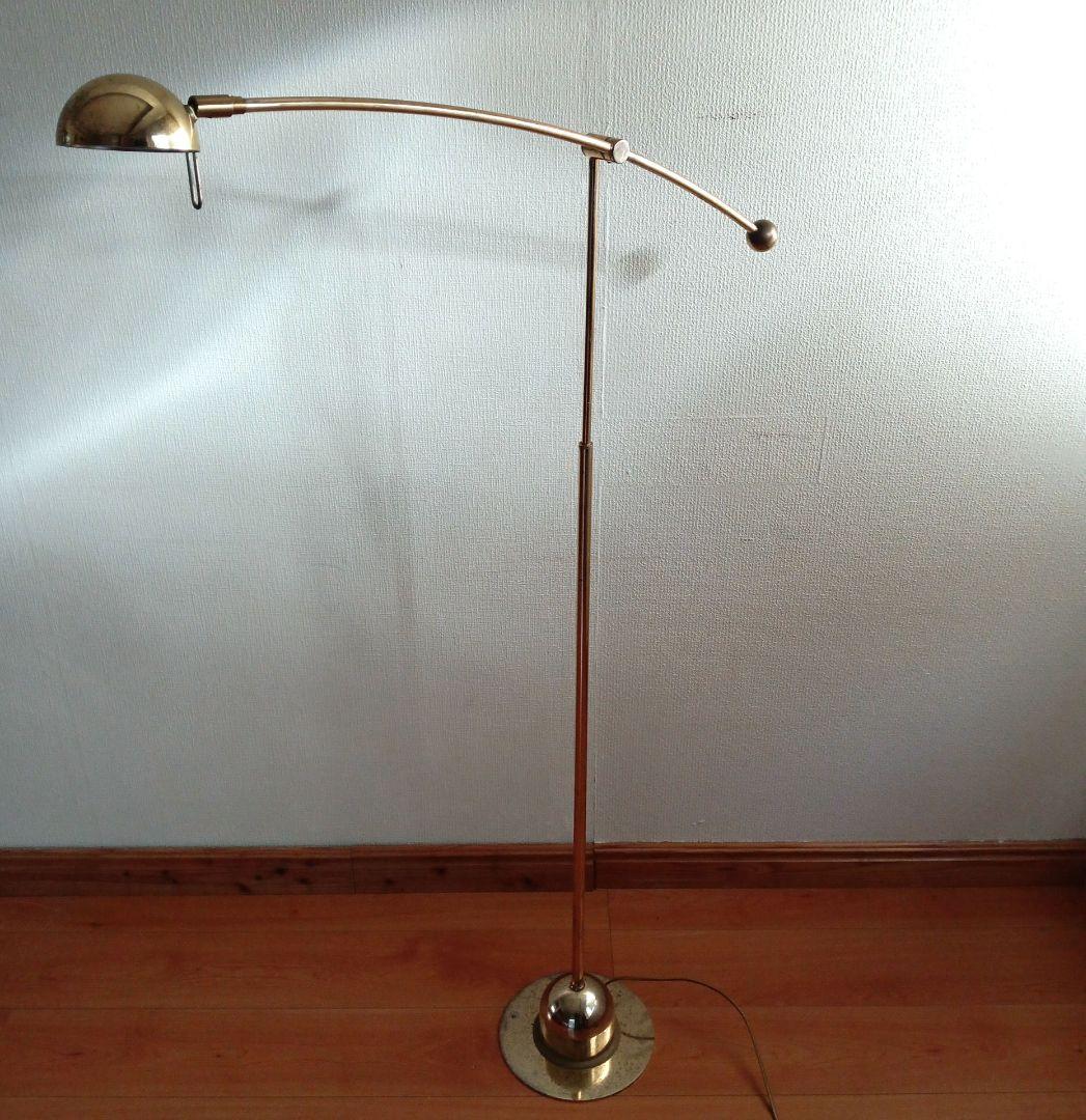 フロアランプ　レトロ　Leuchten　Fischer