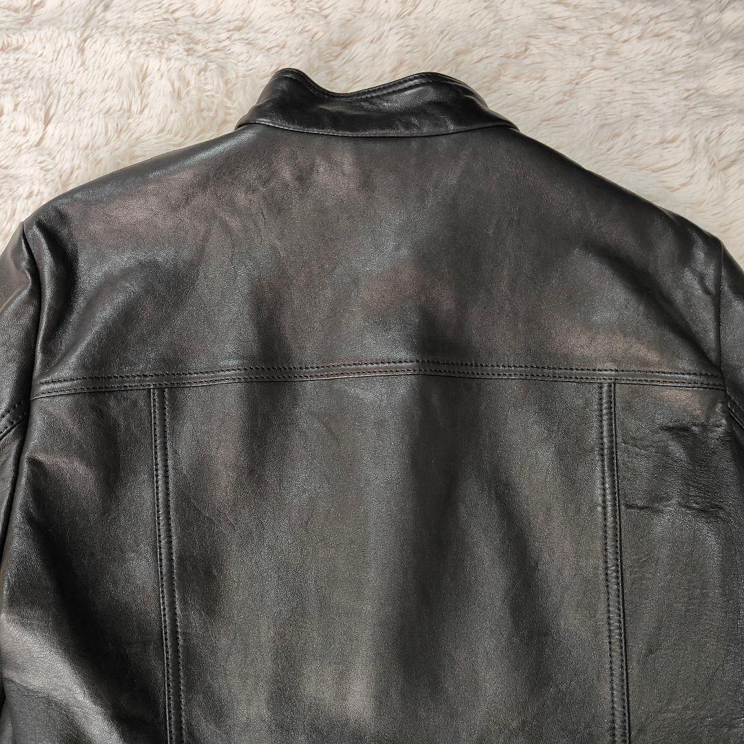 ☺︎✨超美品✨GUCCIハンガー・カバー付き✨GUCCI レザージャケット