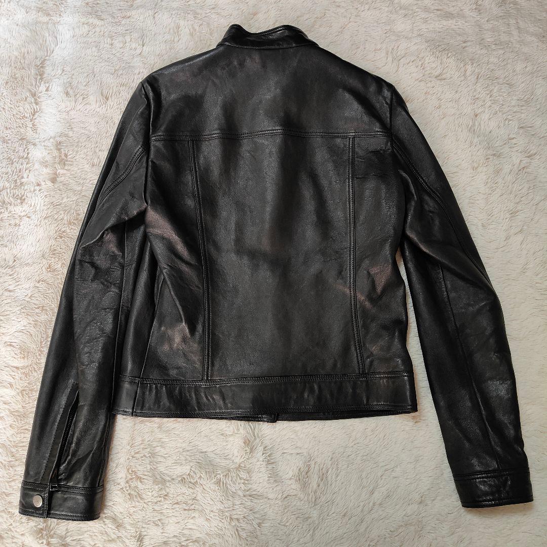 ☺︎✨超美品✨GUCCIハンガー・カバー付き✨GUCCI レザージャケット