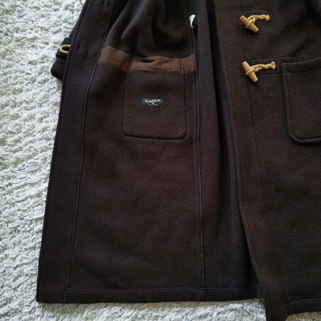マーガレットハウエル　英国製　旧タグヴィンテージ　ダッフルコート　ダークブラウン