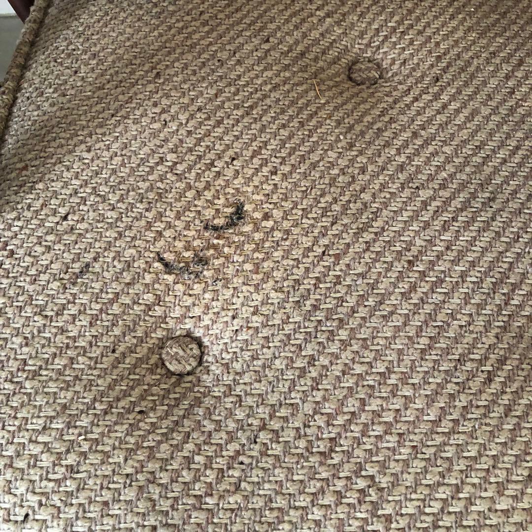 レトロ　アンティーク　ヴィンテージ　古家具　古道具　古民家　キツツキ　ソファ