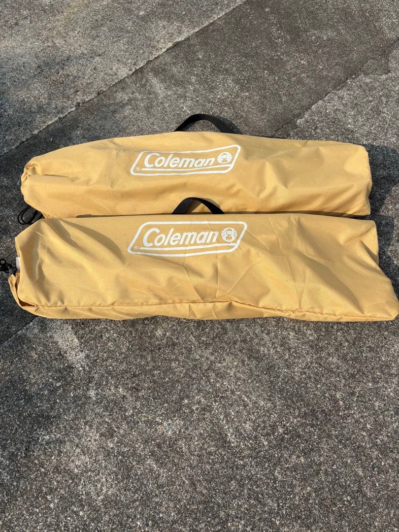 Colemanレイチェアリクライニング折り畳みハイバック　2脚セット