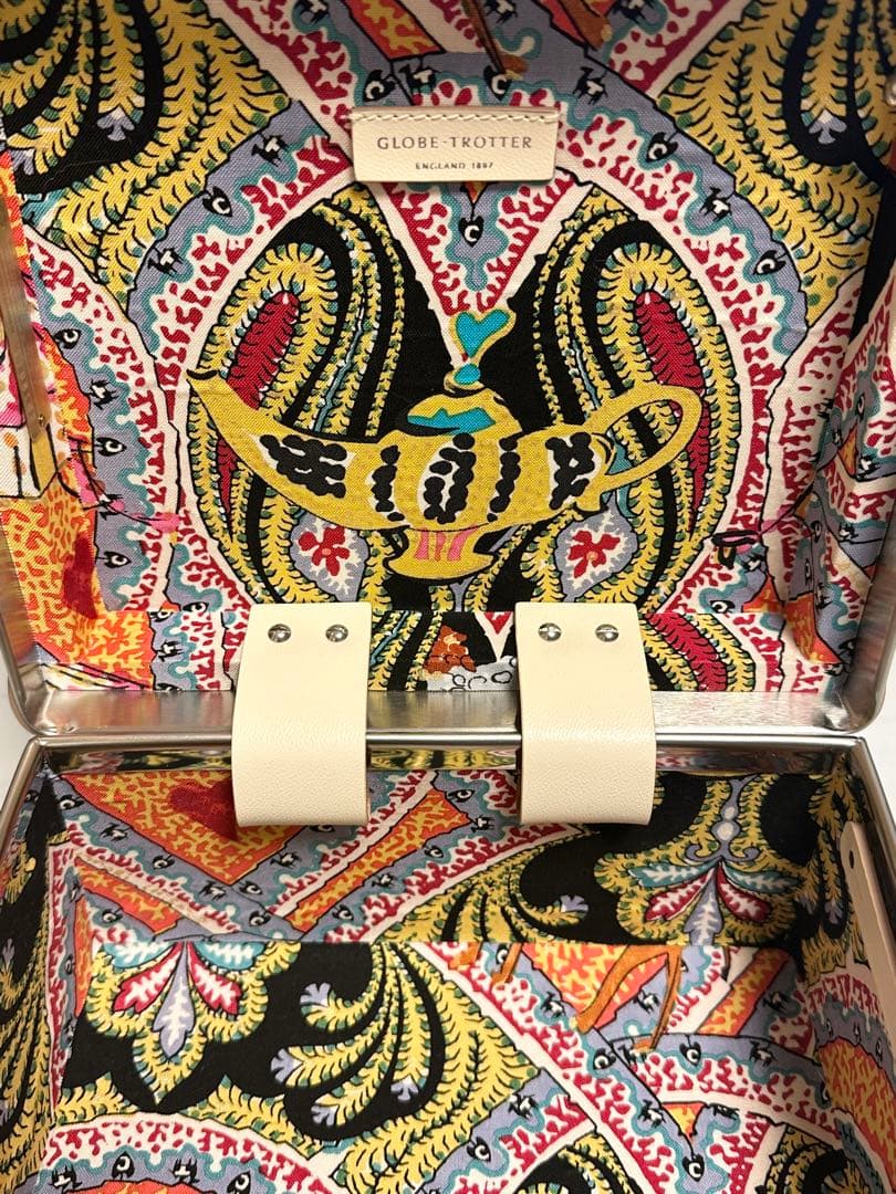 【希少】グローブトロッター　ミニトランク　ティファニーブルー