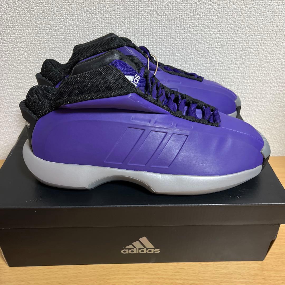 新品 ADIDAS CRAZY 1 KOBE PURPLE 28cm