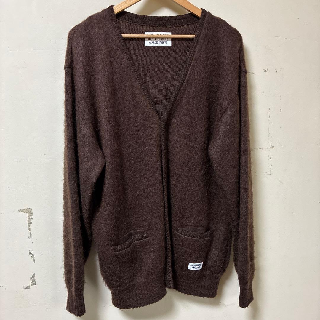 ワコマリア　カーディガン　ブラウン