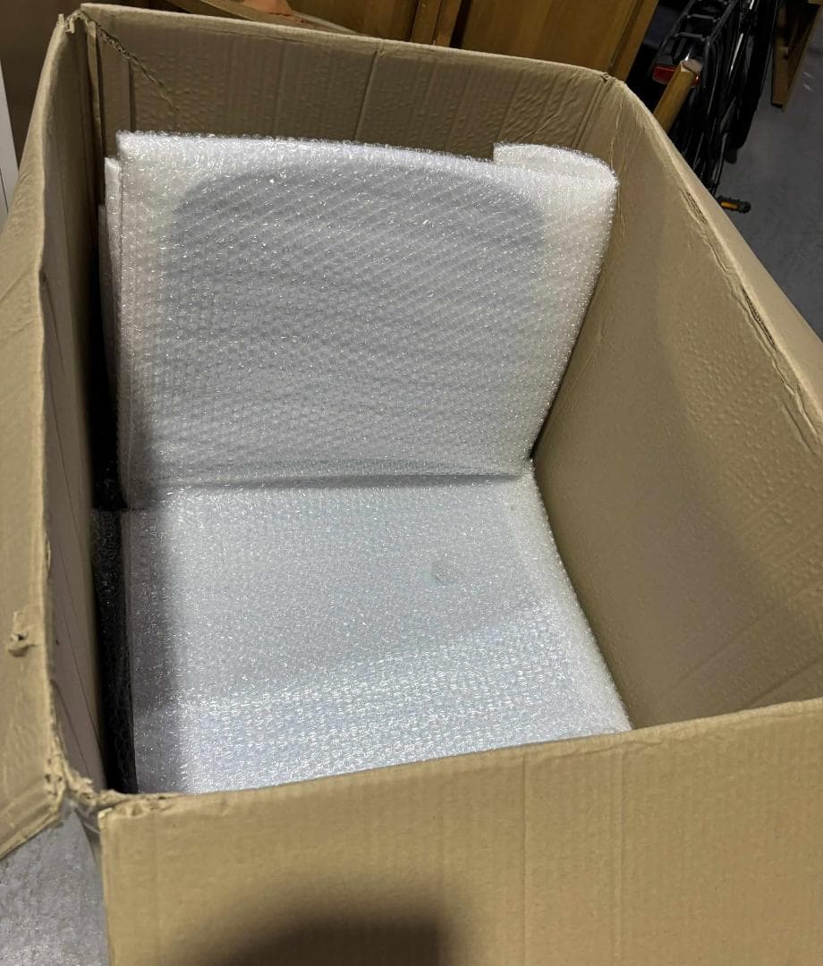 Oliver スチールチェア ミーティングチェア ライトブルー4脚セット未使用