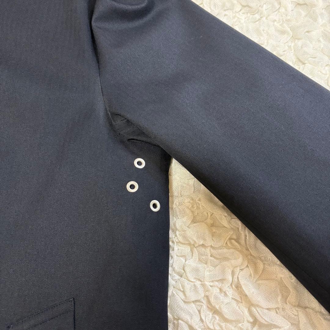 【洗える】美品マッキントッシュフィロソフィー　ヘリンボーン柄ライナー付コート