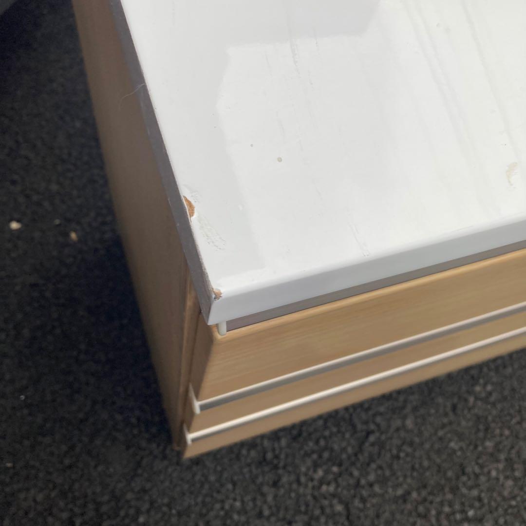 三幸ジャパン キッチンカウンター キッチンボード 幅120 ナチュラル