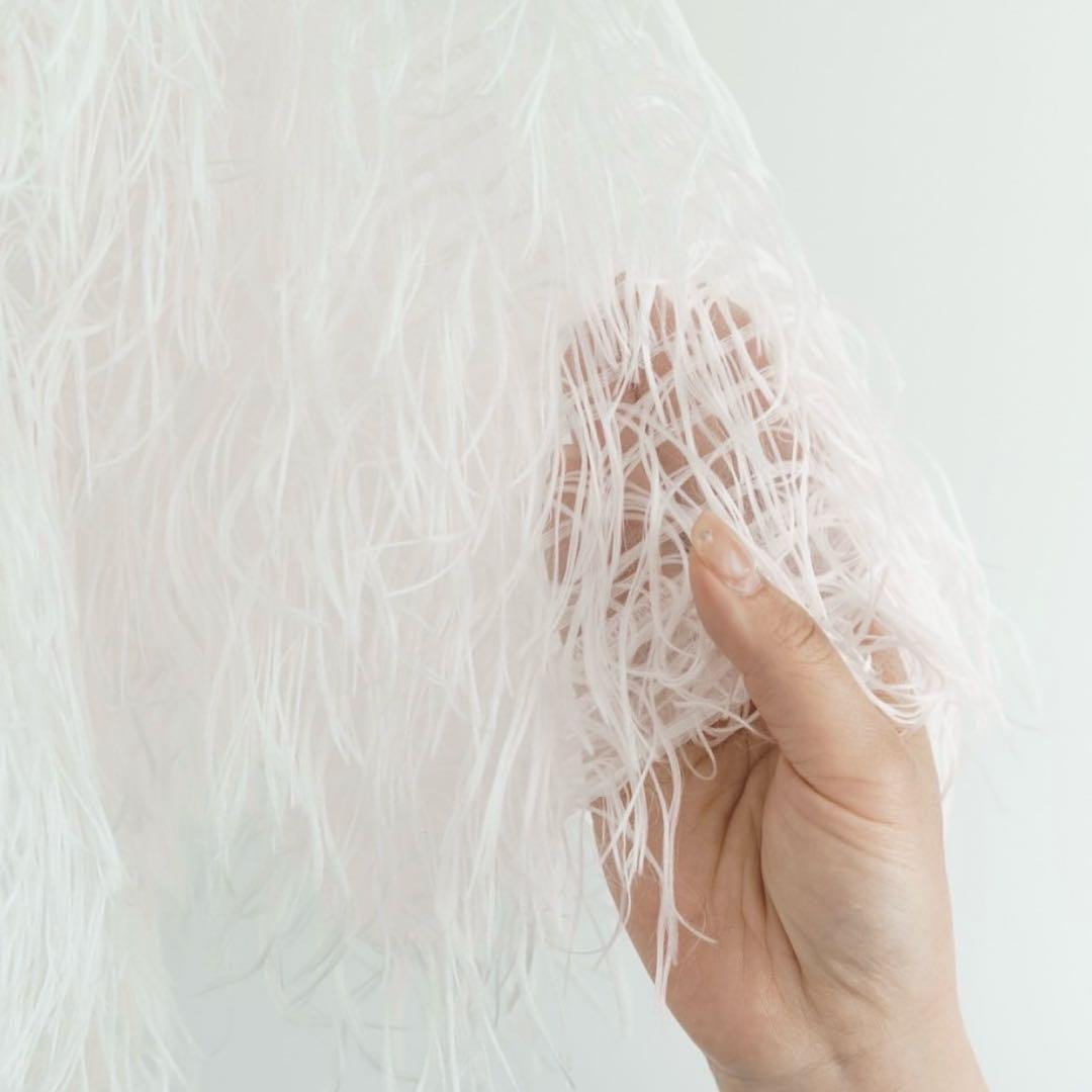 専用！roughlow 新品未使用airy fringe sheertops白