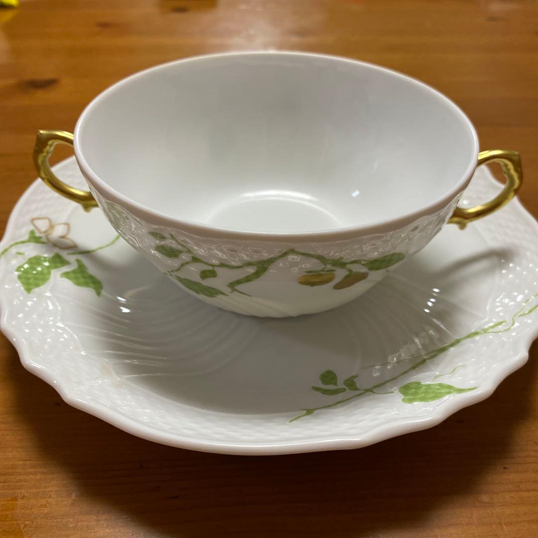 リチャードジノリ　スープカップ＆ソーサー