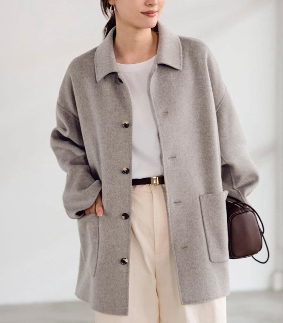 さりー　FRAMeWORK ハミルトンバルカラーミドルコート