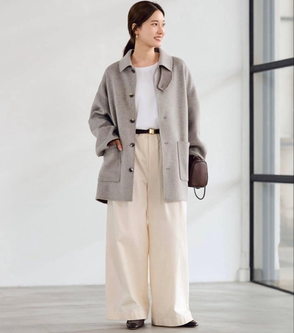 さりー　FRAMeWORK ハミルトンバルカラーミドルコート