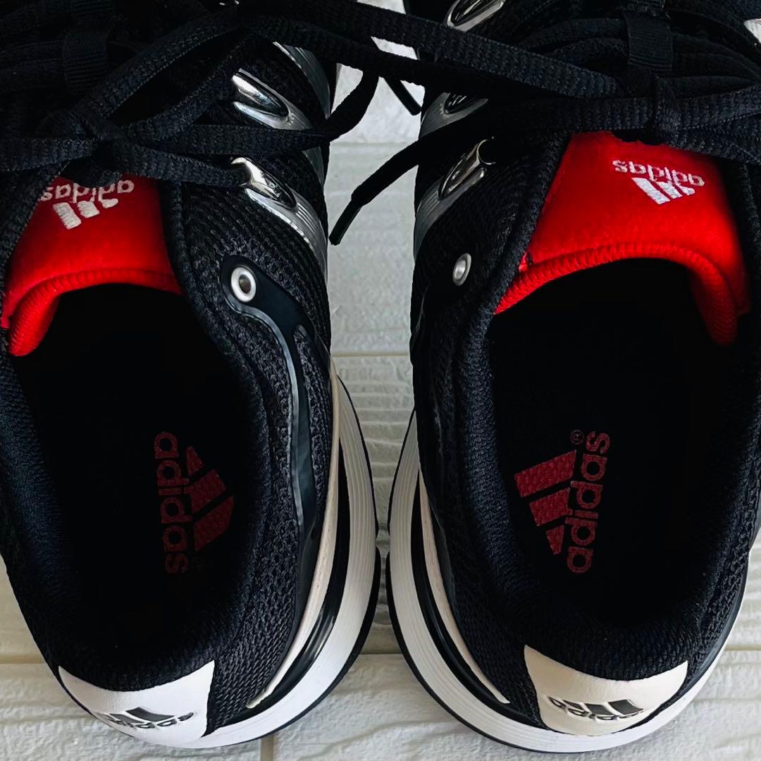 【未使用級】adidas バリケード5 クラシック黒赤白 SIZE 26cm