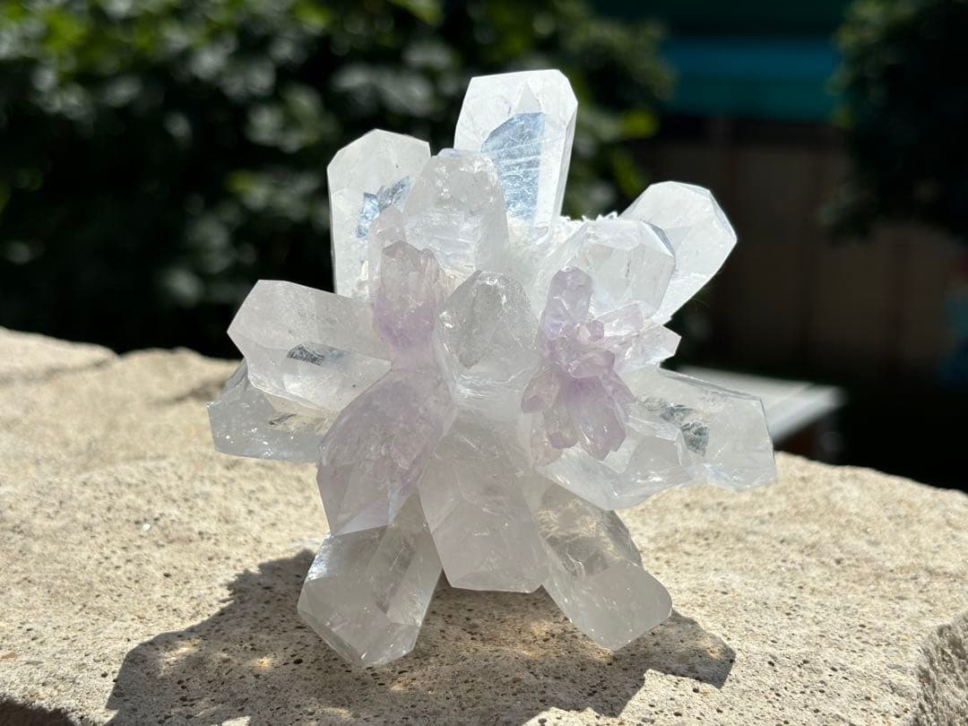 【強力浄化】ヒマラヤ水晶クラスター⭐️沢山のアメジストR123