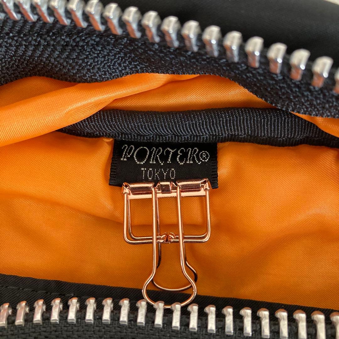 【美品】PORTER タンカー　ボディバッグ　ブラック　ウエストバッグ
