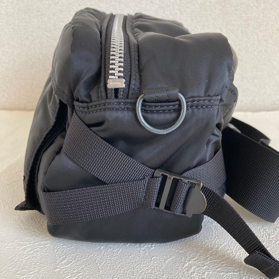 【美品】PORTER タンカー　ボディバッグ　ブラック　ウエストバッグ