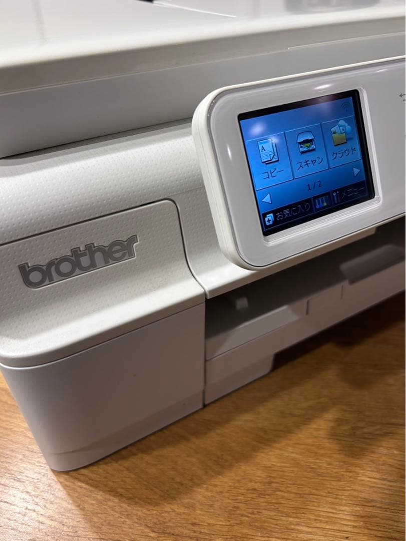 【美品】ブラザー・インクジェットプリンター複合機　DCP-J757N ホワイト