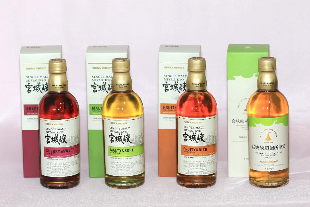 【謹賀新年】ニッカウヰスキー宮城峡蒸溜所限定「キーモルトセット」