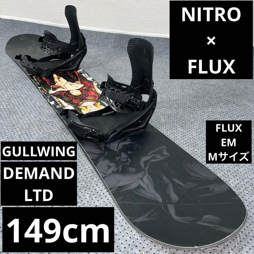 2回使用 NITRO DEMAND LTD149×FLUX EM Mサイズ