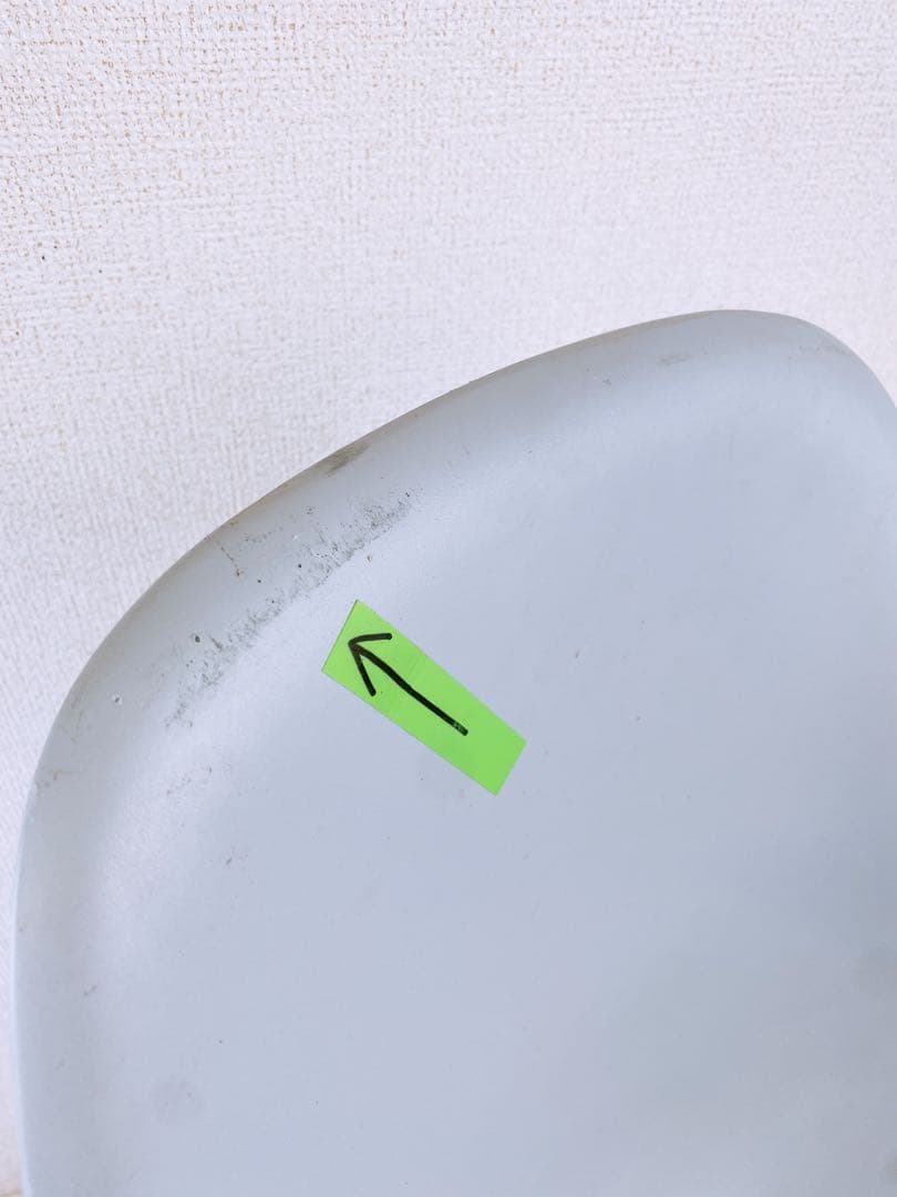 ②Eames サイドシェルチェア DSR Vitra製 エッフェル イームズ薄灰