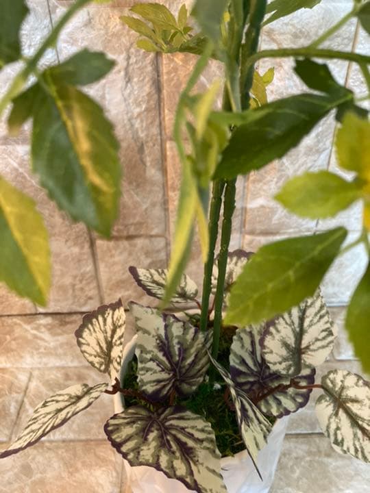 光触媒　人工観葉植物　造花　ウォールグリーン　ゴールデンリーフ54