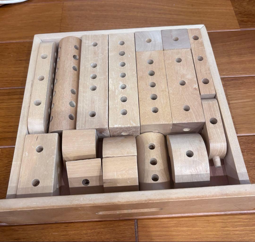 ゲーテの組み木　木製 知育ブロック セット