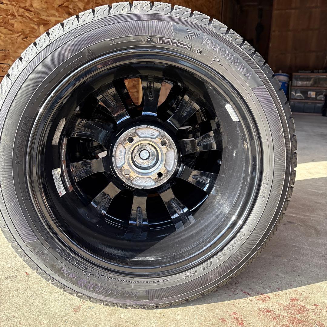 り*ん様 ヨコハマアイスガード　スタッドレスホイールセット　175/55R15