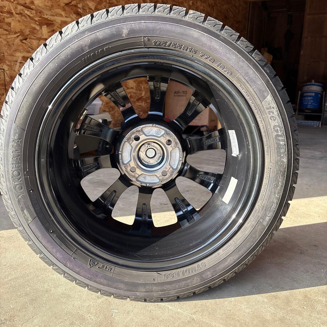 り*ん様 ヨコハマアイスガード　スタッドレスホイールセット　175/55R15