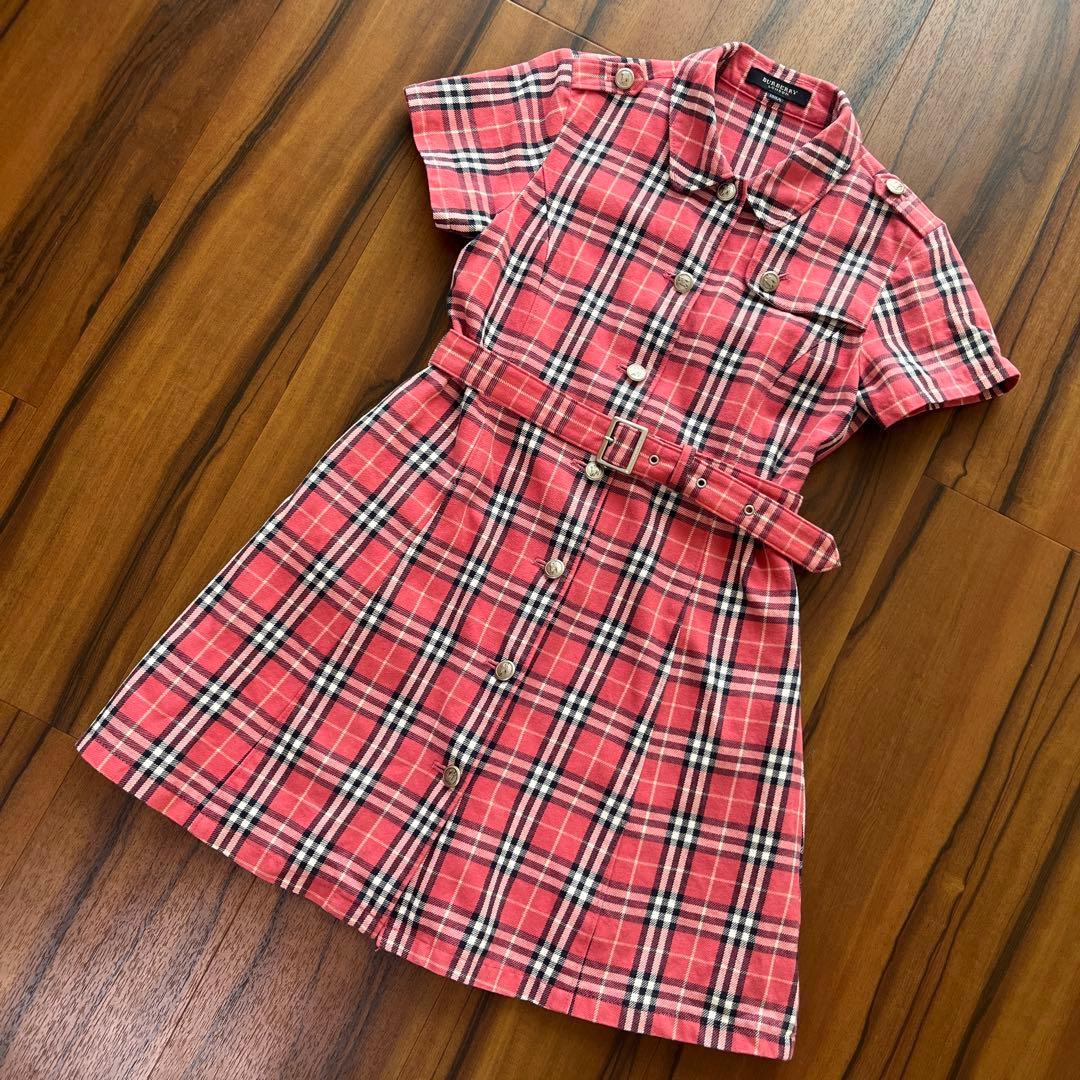 バーバリー　半袖ワンピース　トップス　4点セット レバノチェック　130cm
