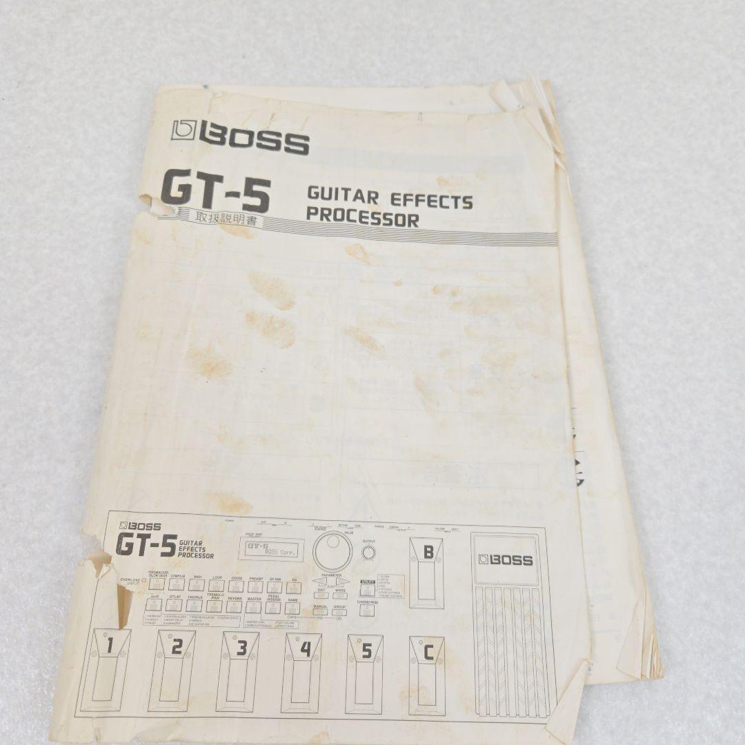 【名機】BOSS GT-5 マルチエフェクター ボス ギター