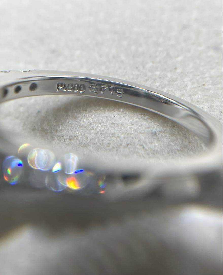 JL201★最高級 コロンビア産エメラルド2.718ct D pt リング ソ付