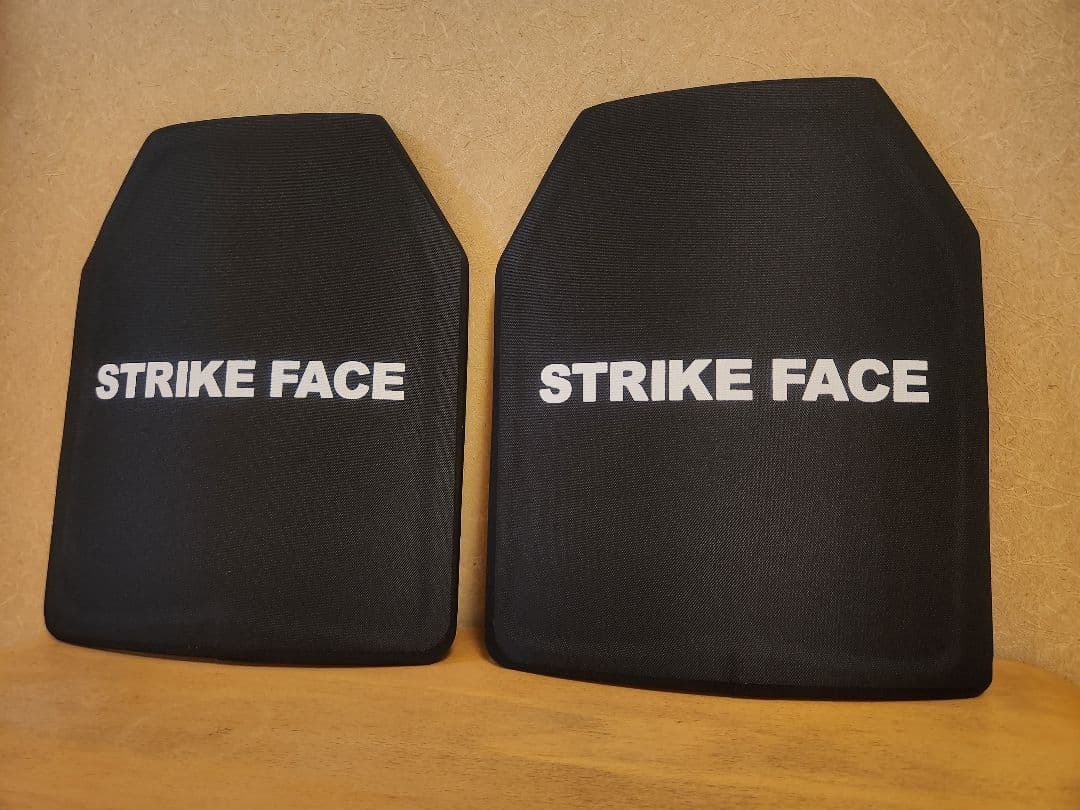 2025年1月製造 NIJ-ⅢA レベル3A 防弾プレート 2枚セット