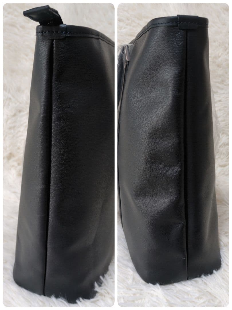 【未使用】タケオキクチ レザートートバッグ ネイビー　本革 ビジネス PC