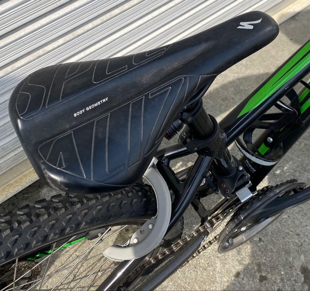 札幌限定 子供用MTB 24インチ スペシャライズド HOTROCK 黒緑