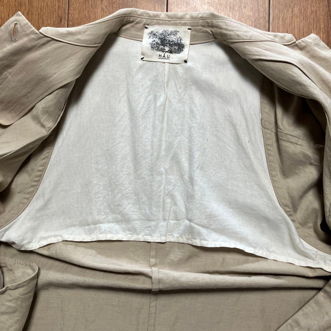 クラスカ　HAU ラウンドカラー　コート