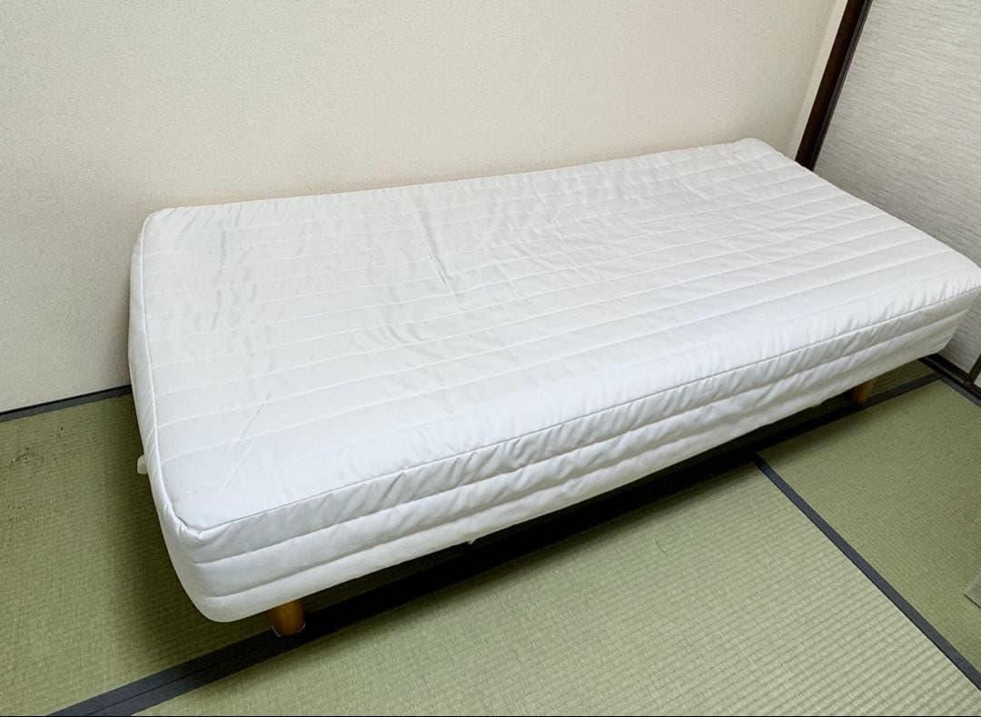 無印良品 脚付マットレス 高密度ポケットコイル シングル