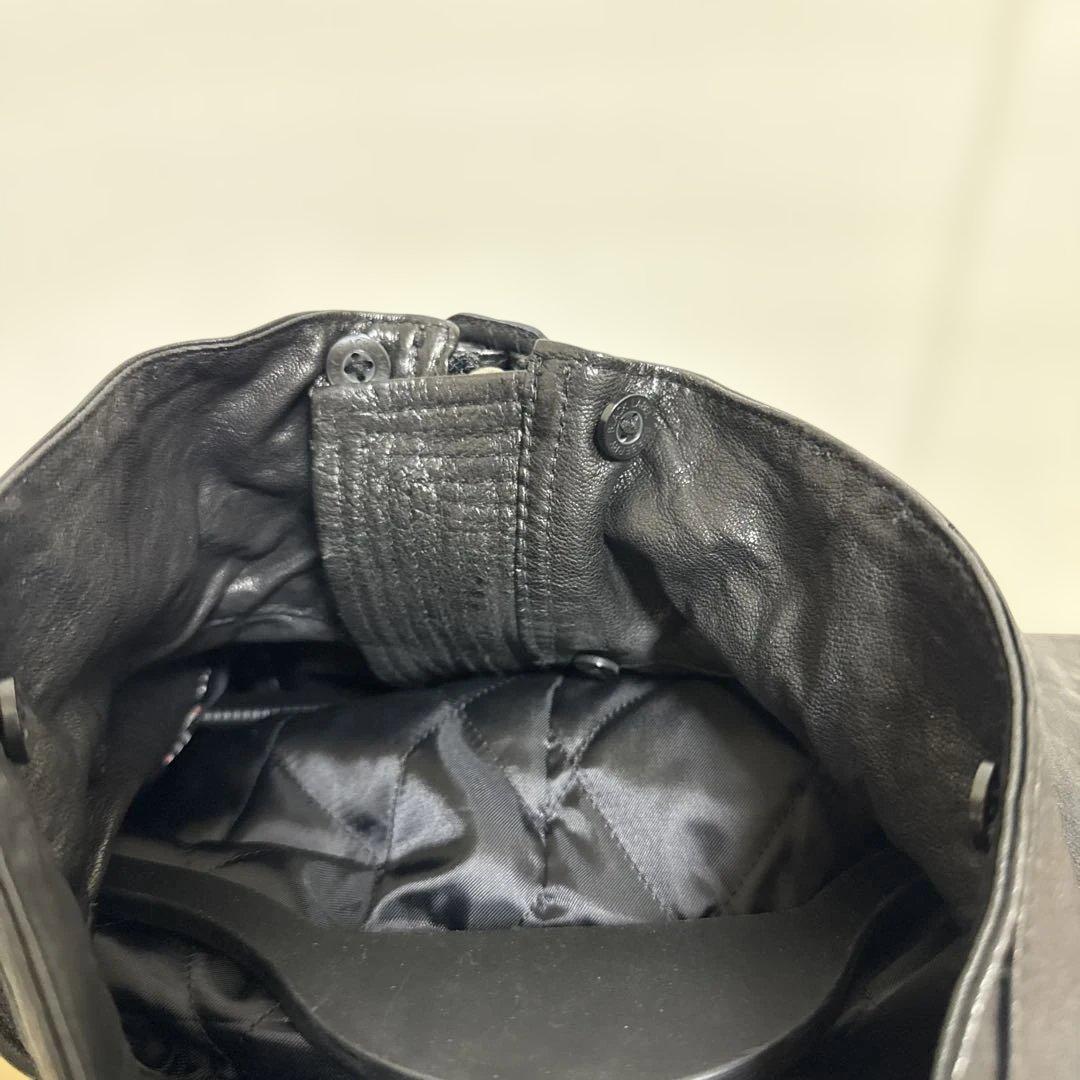 BURBERRY BLACK LABEL レザーライダース